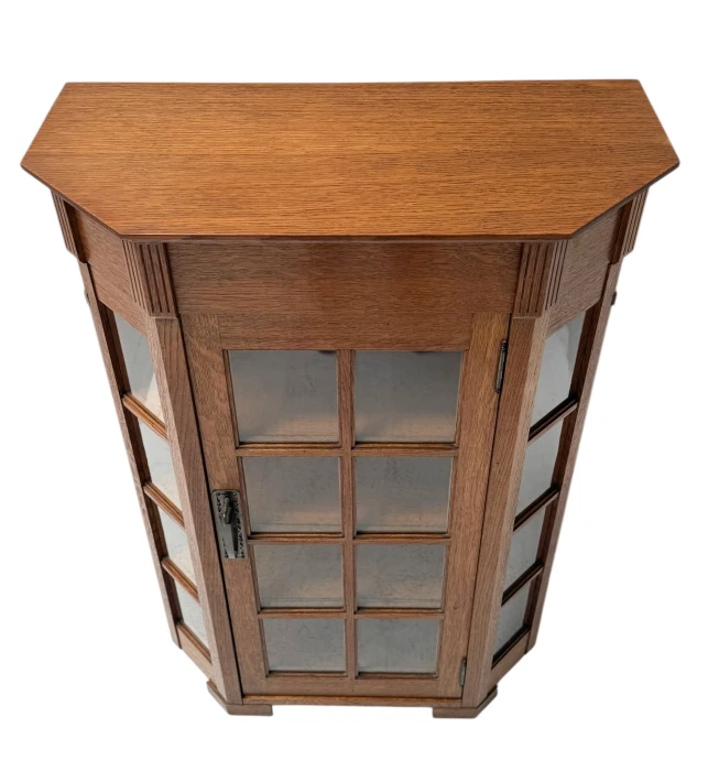 Art Nouveau One-Door Cabinet by H.F. Jansen & Zonen Amsterdam, 1900s